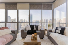 Livin' Holidays - Stunning 1BR corner unit next to DMCC metro